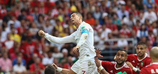 Mondiali, Portogallo Marocco 1-0