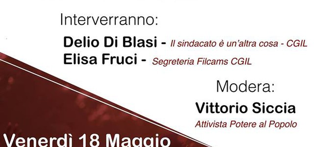 Potere al popolo presenta il libro "Reddito di Cittadinanza"