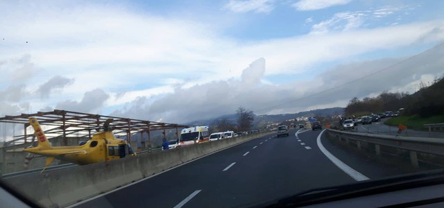 Incidente stradale sulla s.s. 280 nel Catanzarese, interviene elisoccorso