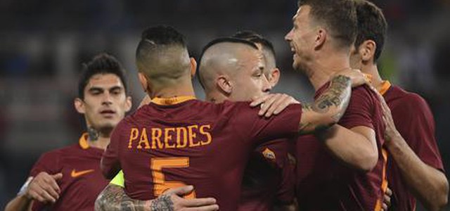 Serie A: Roma Empoli 2-0, giallorossi a -5 dalla Juventus. Vince la Lazio