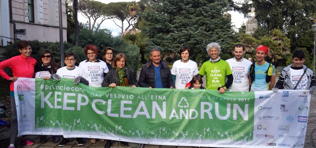 Mungo accoglie in Villa Margherita gli eco-runner di "Keep clean and run"
