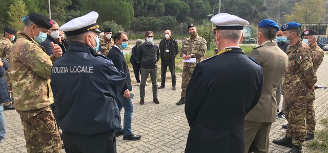 OPERAZIONE “IGEA” . ENTRO GIOVEDI’ OPERATIVA TENSOSTRUTTURA DRIVE THROUGH (DTD) PER TAMPONI NEL PIAZZALE DELLA FUNICOLARE