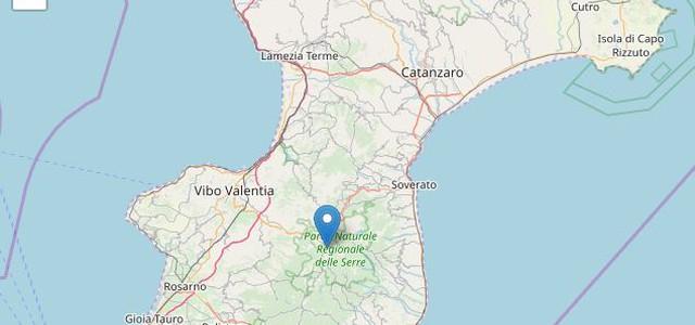 Scossa di terremoto nella notte a Serra San Bruno