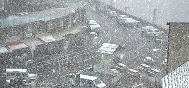 Neve a passo dello Stelvio