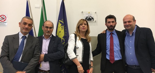 Giornata della Legalità, inaugurata targa in memoria dei giudici Falcone–Borsellino all’Umg (VIDEO)