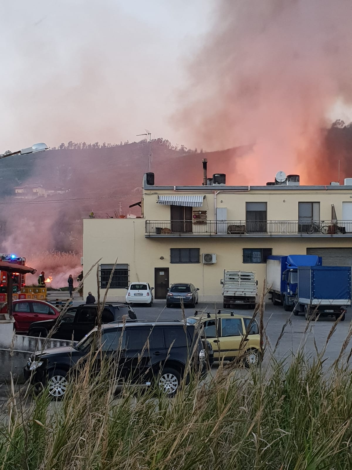 Incendio a Santa Maria, fiamme alte in prossimità delle abitazioni (VIDEO) WebOggi.it Incendio a Santa Maria, fiamme alte in prossimità delle abitazioni (VIDEO) WebOggi.it